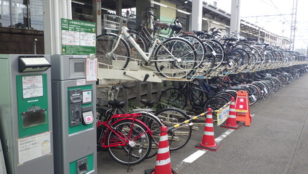 小手指駅南口第3自転車駐車場の写真