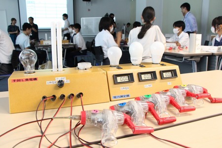 手回し発電機の画像